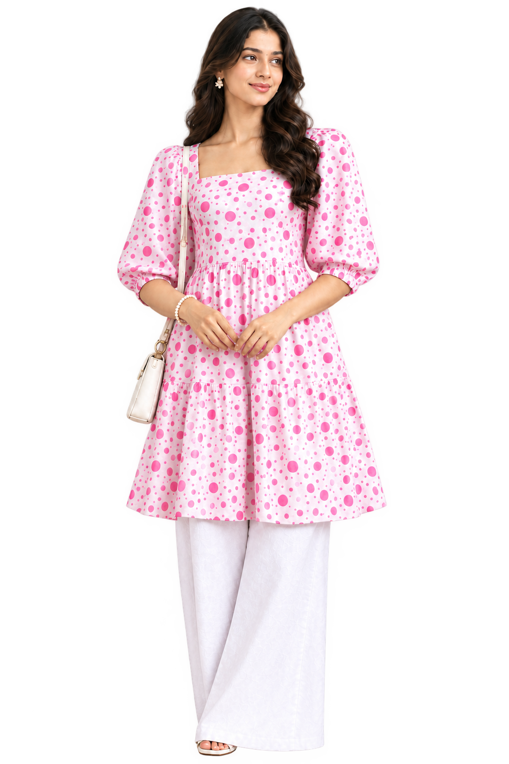 Short  frock and plazzo